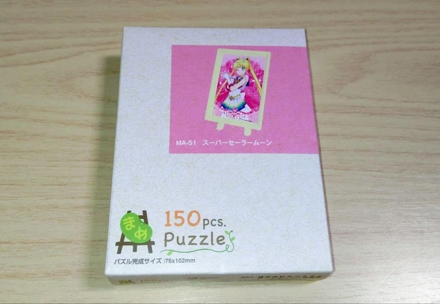 SAILOR MOON MINI Puzzle 150 Piezas, Usado, Caja Dañada EUR 64,66