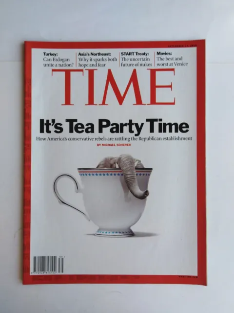 TIME magazine (September 27, 2010) - It's tea party time