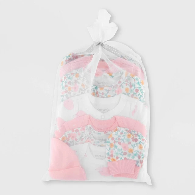 Carter's Just One You® Baby Pink Floral Layette Set Newborn