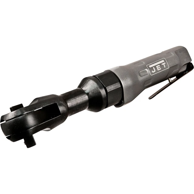 JET Air Ratchet Wrench- 3/8in Drive 50 ft/Lbs Torque 200 RPM Aluminum