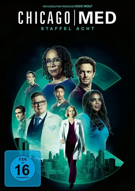 Chicago Med - Die komplette Staffel/Season 8 # 5-DVD-NEU