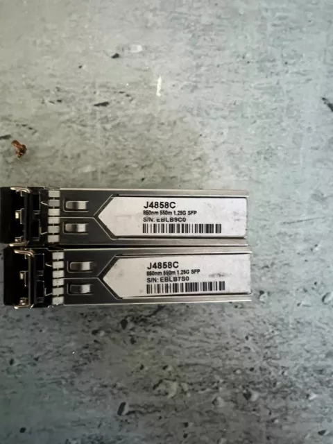 HP ProCurve J4859C Gigabit-LX-LC Mini-GBIC SFP Transceiver Module X2