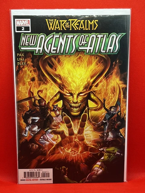 New Agents of Atlas #2 War of the Realms  1st Appearance Of Swordmaster