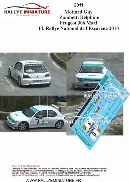 COLLECTION VAINQUEURS DE rallye - Peugeot 306 Maxi - échelle1/43 - Altaya EUR 20,00 - PicClick FR