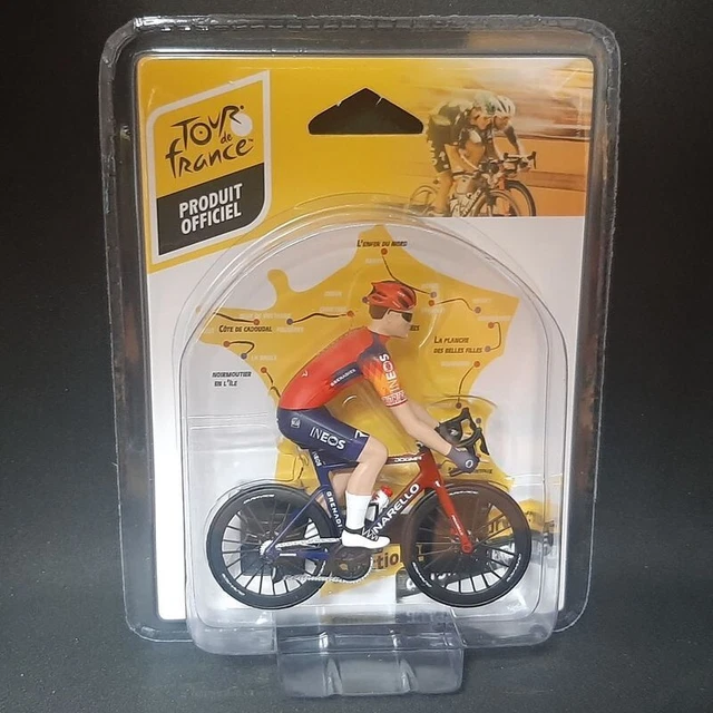 FIGURINE CYCLISTE - Format Cofalu - 1954 TOUR DE FRANCE