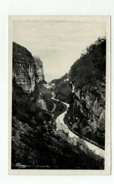 FRANCE antique photo post card "Voiron-Chartreuse (Isere) Gorges de Crossey"
