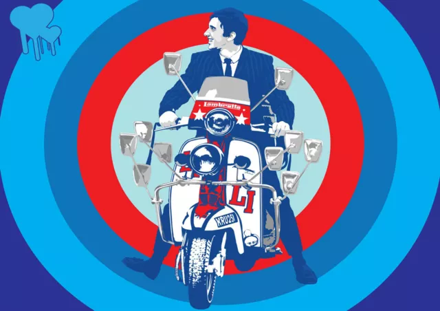 A3 Size - Quadrophenia album 1973 of the WHO poster  #3