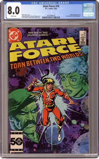 Atari Force #18 CGC 8.0 1985 3975940010