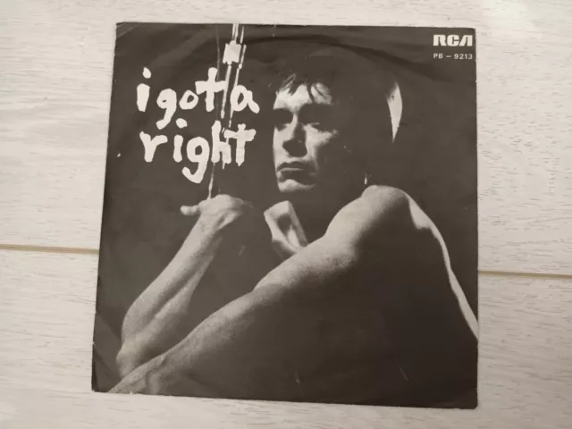 Iggy Pop I got a right (Netherland pressing)