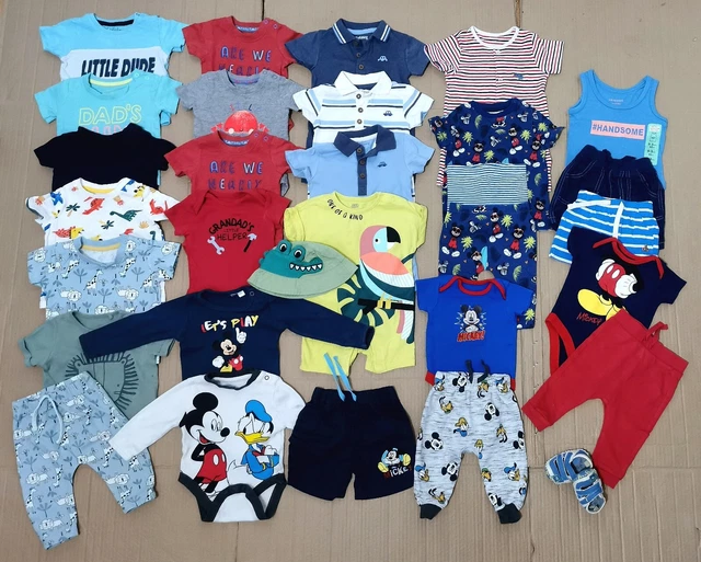 Baby Boy Summer Clothes Bundle 0-3 Months Disney (4.)