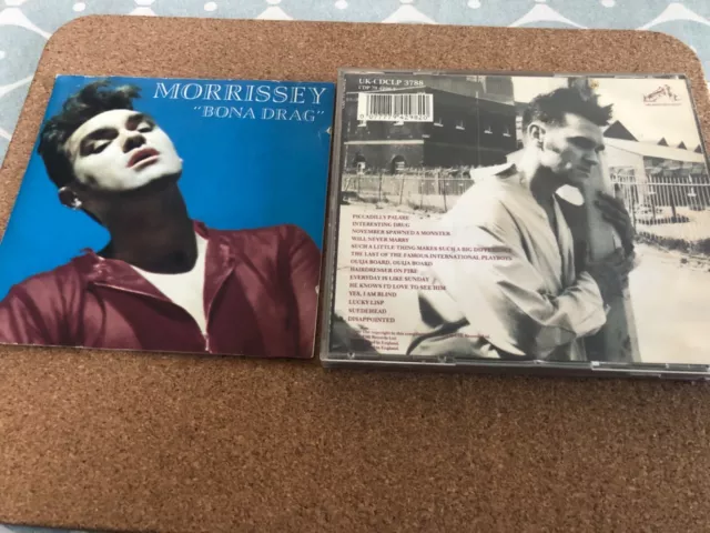 Morrissey - Bona Drag - UK CD