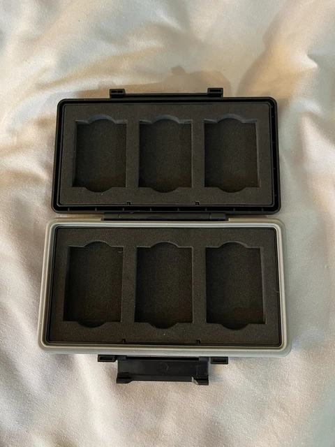 JJC XQD Estuche para Tarjetas de Memoria Estuche Organizador Caja para 6 Tarjetas XQD
