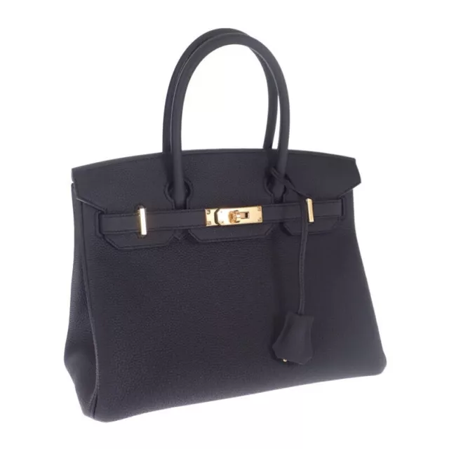 HERMES BIRKIN 30 Handbag Togo Black Woman's TGIS $33,237.84 - PicClick