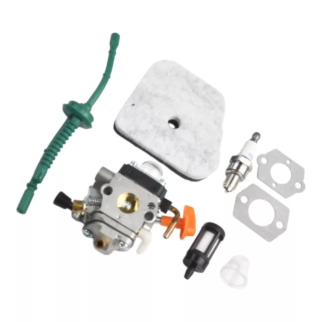 Kit de carburador con filtro de aire y bombilla de imprimación para recortadoras y bordes STIHL