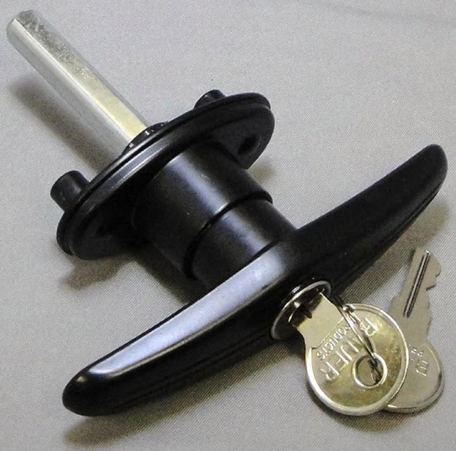 Qjaiune Truck Camper Cap T-Handle Lock - Zinc Alloy Replacement Lock For Pickup Toppers
