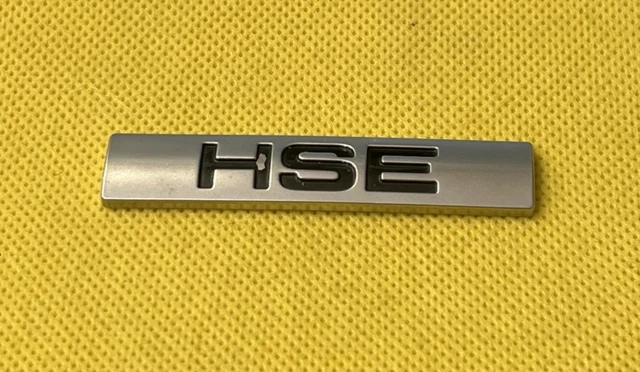 3D ABS Chrome Black Letters SDV6 SDV8 TDV6 TDV8 Logo Car Rear Trunk