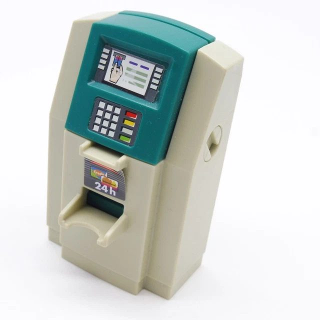 Playmobil 5177 Banque avec distributeur de billets incomplet