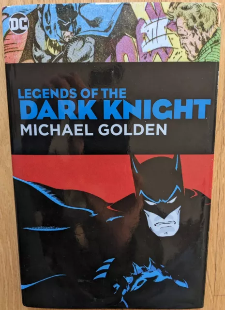 Legends of the Dark Knight: Michael Golden Hardcover HC Batman 1st Print OOP NEW