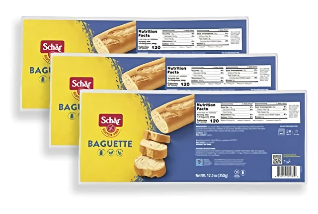 Schar Dr Baguettes (Baguettes) sans Gluten, 364ml, Paquet De 3,364ml