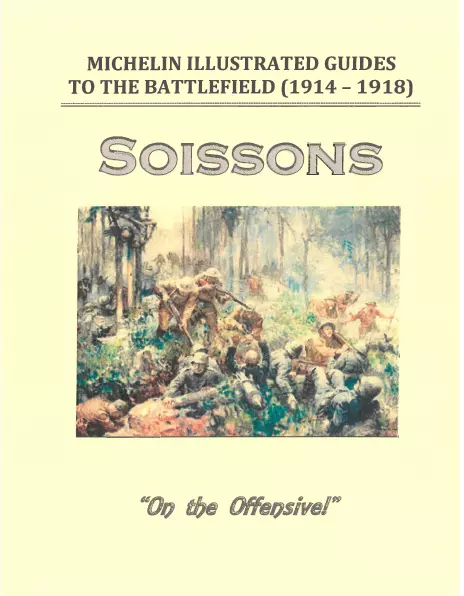 WWI US British French Army USMC 1918 Battle of  Soissons Campaign History Book