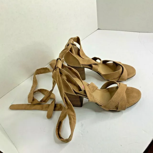 Reaction Kenneth Cole Womens Sz 9  Ankle Strap Heels Sandals Shoes Chunky heel