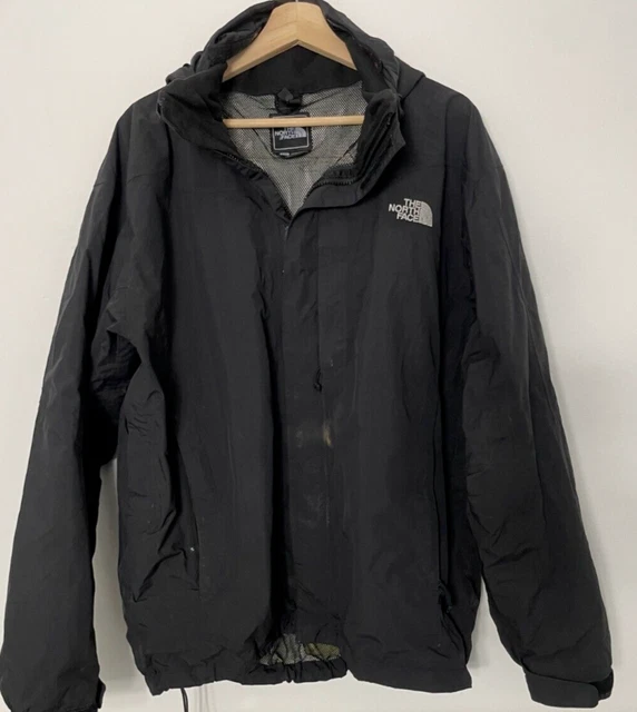 Giacca antipioggia The North Face nera Hyvent circonferenza petto 42 L grande da uomo escursionismo