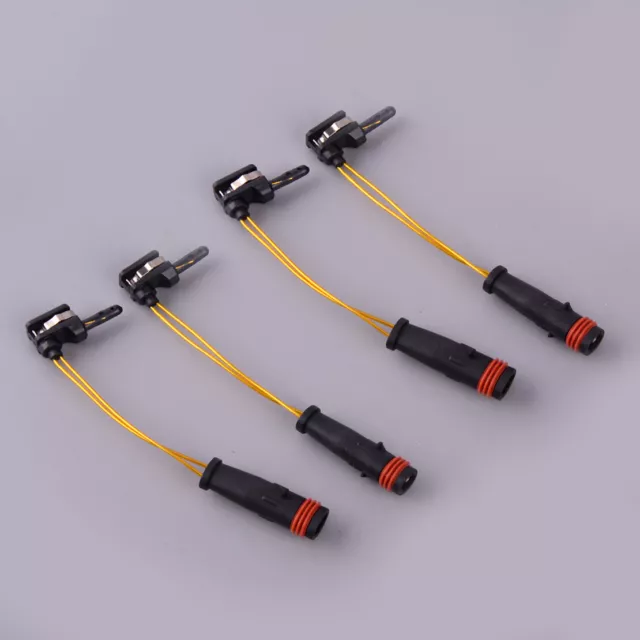 4Pcs Front Rear Brake Pad Wear Sensors Fit For Mercedes-Benz W211 W220 W203 C280