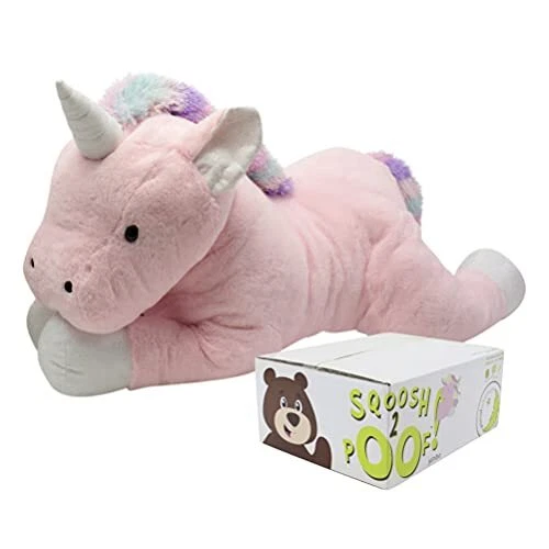Animal Adventure | Sqoosh2Poof Giant Cuddly Ultra Soft Plush Stuffed Animal w...