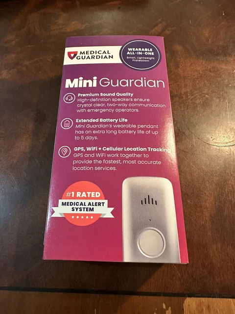Sistema de alerta médica Medical Guardian Mini Guardian VZW champán