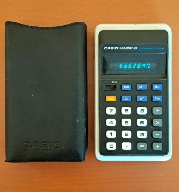 calculadora casio Memory F-80