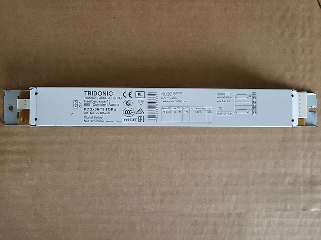 Ballast electronique pc 3/4x24 t5 pro lp tridonic devis sous 24h