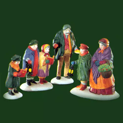 Dept 56 Carolers On The Doorstep Dickens Village 55700