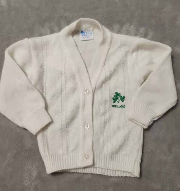 Infant 6-12M Ireland Super Soft Cardigan Sweater C25