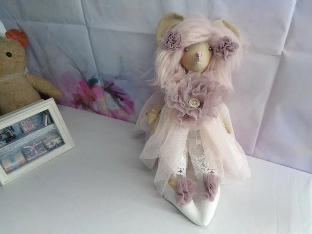 Poupée D artiste porcelaine 50 cm Ruth Tréffeisen Année 90