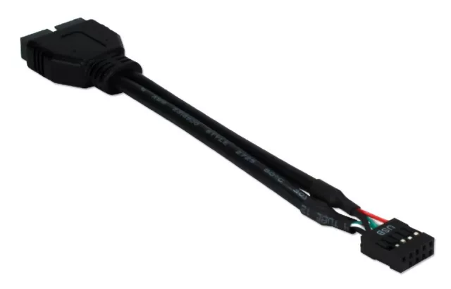 USB 3.0 20-Pin Male Header to USB 2.0 9-pin female Adapter for motherboard