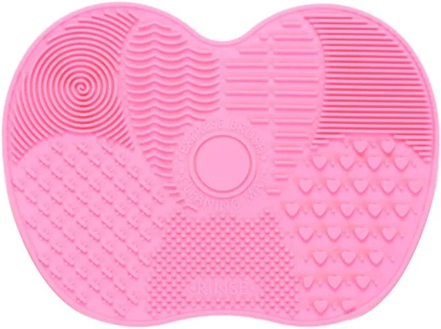 Tampone in Silicone per Pennelli il Trucco, Trucco Spazzola rosa