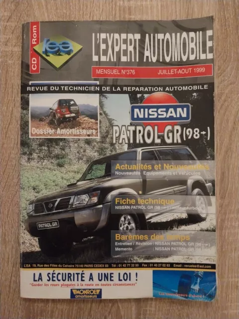 Revue Technique Nissan Patrol GR 2.8 Tdi 4x4 Rta Nisaan Patrol Gr 2 II Dep 1998