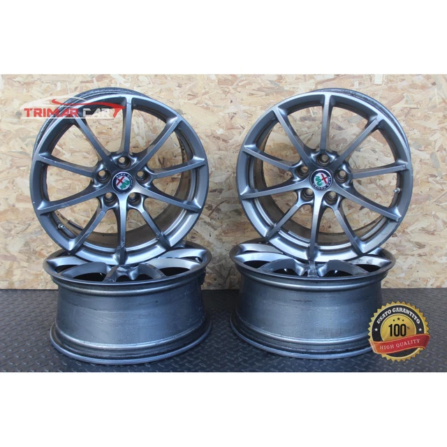 156107468 R17 SET 4 Alufelgen Alfa Romeo Giulia 2 (952)( 2015>) 2.2 D ...