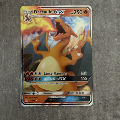 Carte Pokemon DRACAUFEU 9/68 Holo GX Soleil et Lune 11.5 SL11,5 FR NEUF