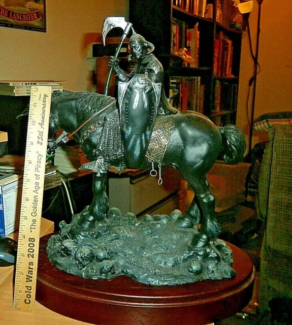FRANK FRAZETTA DEATH Dealer Resin Statue Bowen Designs 3300/5000 No Box ...