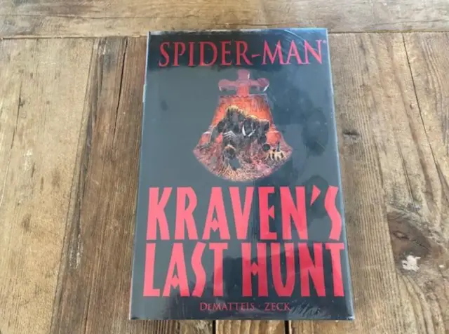 Spider-Man Kraven's Last Hunt Marvel Premiere Hardcover Zeck DeMatteis