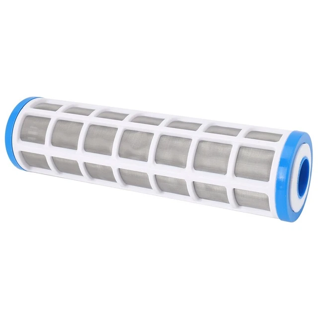 10 Inch Stainless Steel Wire Mesh  Cartridge Water Purifier Pre  for Scale  Q1R9
