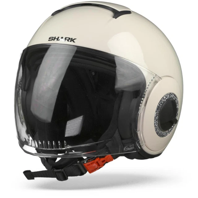 Shark Nano Crystal Blank PAR Pink Powder Jet Helmet