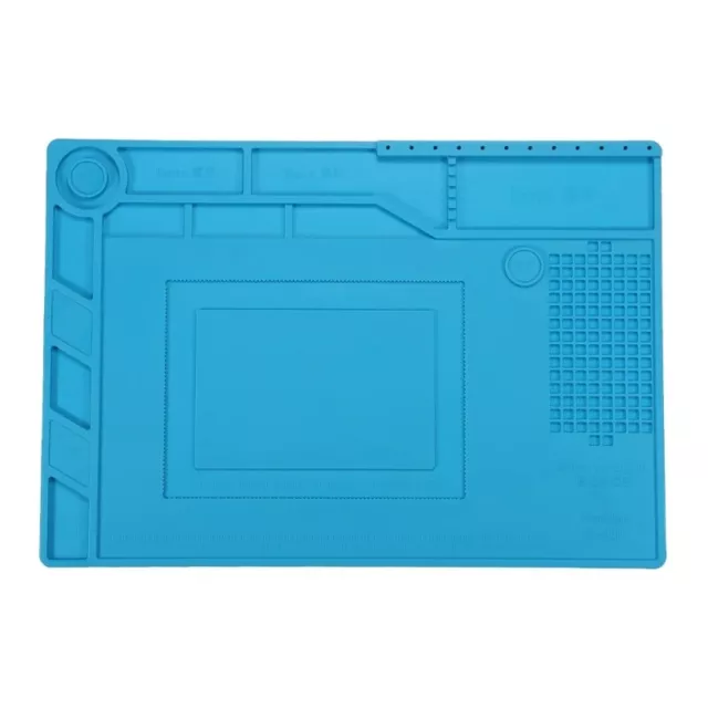 Practical Insulation Pad Heat Soldering Soldering Repair Table Mat For  Solder Repair Laptop Mat PC Pad Silicone