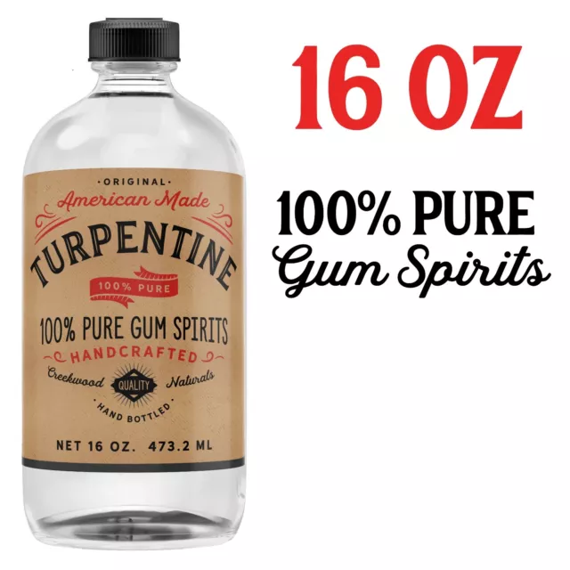 Medicine Stop - Humco Turpentine Liquid Pure Gum Spirits - 4 oz bottle