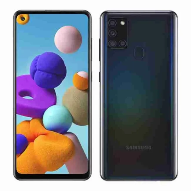 Samsung Galaxy A21S (2020) 32GB Unlocked phone Black - 20% EXTRA OFF - VERY GOOD