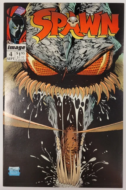 Spawn #4 (Sep 1992, Image) KEY ISSUE! First appearance of the Violator! NM9.6+!!