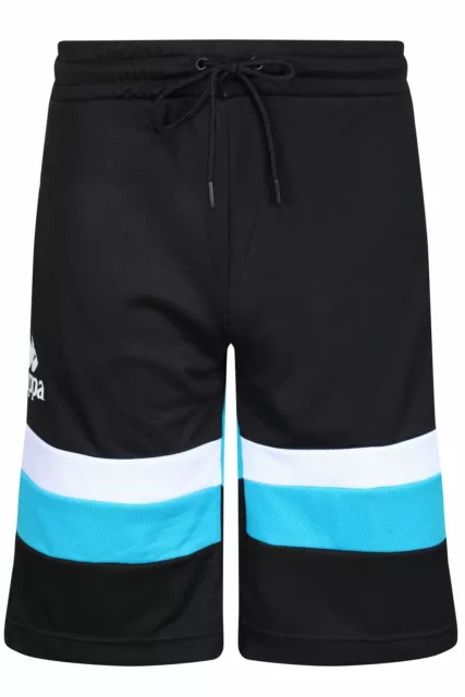 KAPPA Endel Homme Cycliste Style Short Noir/Bleu
