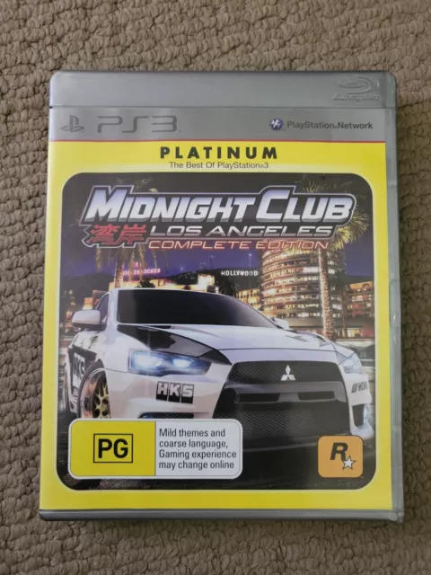 Midnight Club Los Angeles Complete Edition Sony PS3