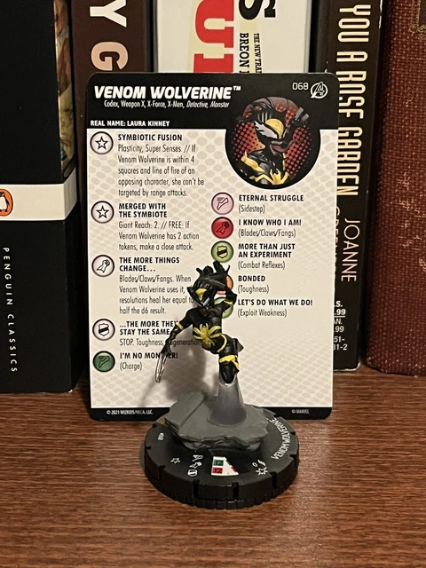 Heroclix Avenger Fantastic Four Empyre AFFE Chase 068 Venom Wolverine Meta